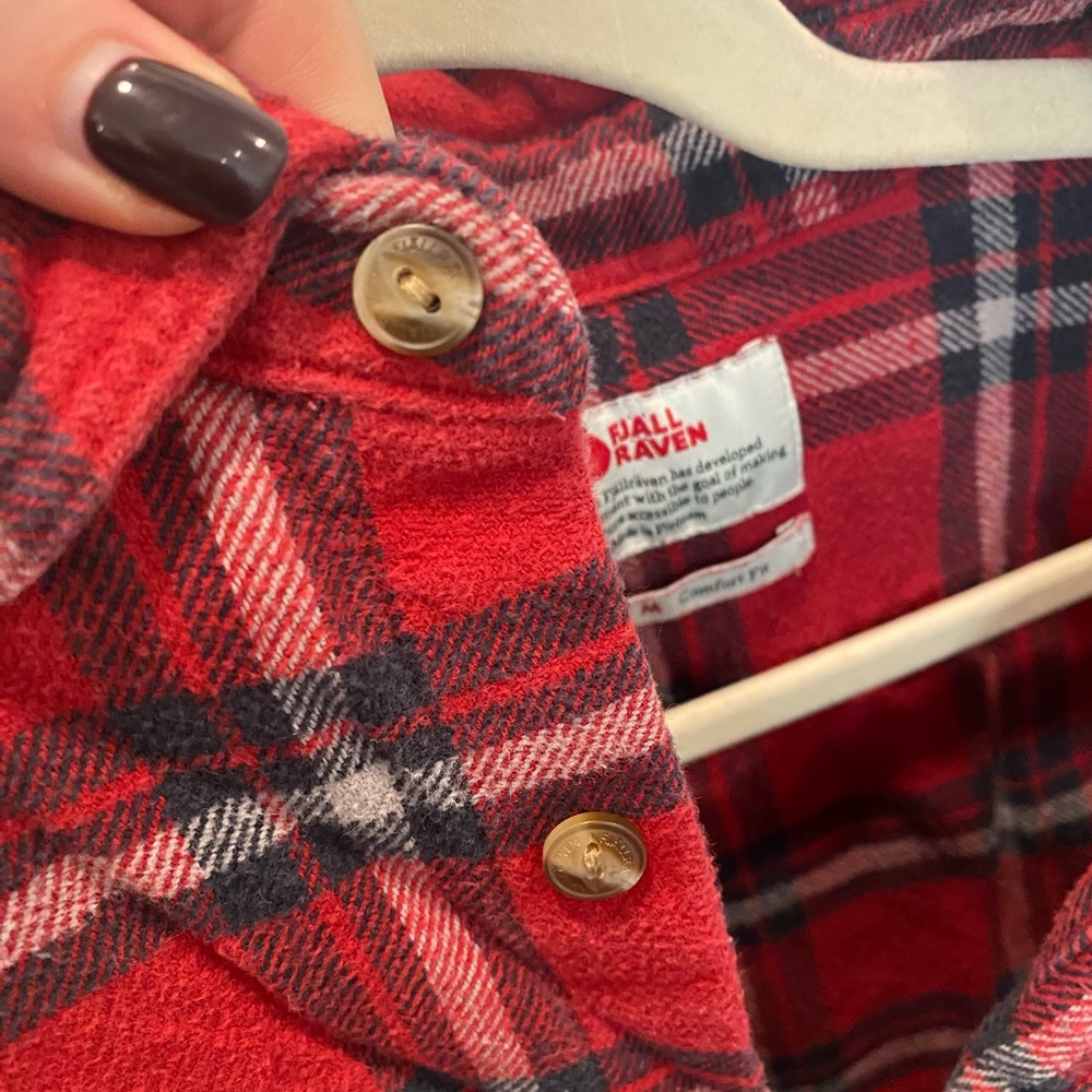 Cozy Fjallraven Ovik flannel